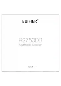 Notice EDIFIER R2750DB Speaker