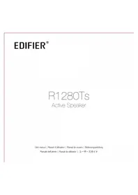 Notice EDIFIER R1280TS Speaker