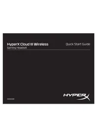 Notice HYPERX CLOUD III WIRELESS Casque