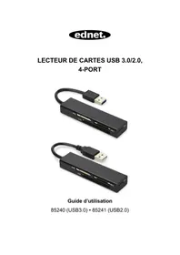 Notice Ednet 85240 USB hub