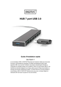 Notice Digitus DA-70241-1 USB hub
