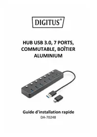 Notice Digitus DA-70248 USB hub
