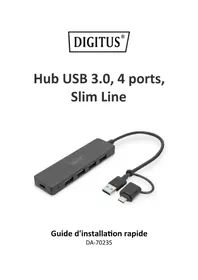 Notice Digitus DA-70235 USB hub