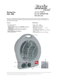 Notice Basic tool HKL 2000 Chauffage