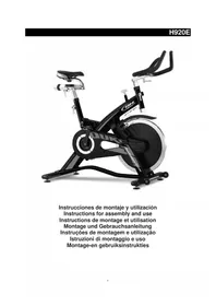 Notice BH FITNESS REX ELECTRONIC H921E Cyclette