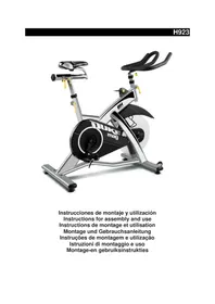 Notice BH FITNESS DUKE MAG H923 Vélo d'appartement