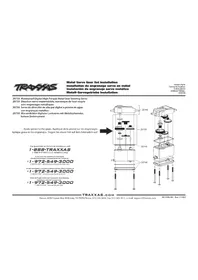 Notice Traxxas 2075X Jouet radiocommandé