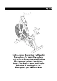 Notice BH FITNESS CROSS1100 H8750 Vélo d'appartement