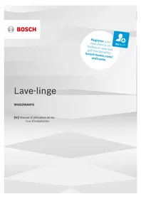 Notice BOSCH WGG256A6FG Lave-linge