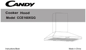 Notice CANDY CGE160XGG Hotte