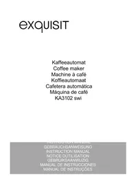 Notice Exquisit KA 3102 SWI Maquina de cafe