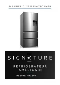 SIGNATURE SFDOOR5291XAQUA - Fridge