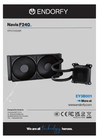Notice ENDORFY NAVIS F240 Système de refroidissement de matériel informatique