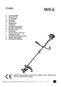 Notice Yato YT-85001 Podkaszarka