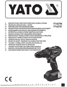 Notice Yato YT-82796 Perforar