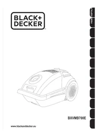 Notice BLACK & DECKER BXVMB800E Aspirateur à main