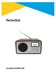 Notice TECHNISAT CLASSIC 200 Radio