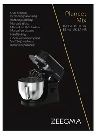 Notice Zeegma PLANEET MIX Robot ménager