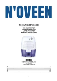 Notice N'oveen DH300 Luftentfeuchter