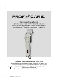 Notice ProfiCare PC-HSM/R 3100 Tondeuse