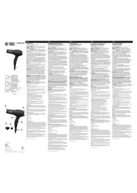 Notice Hot Tools HTDR5577E Sèche cheveux