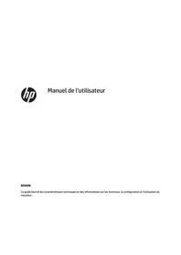 Notice HP E24U G4 Moniteur