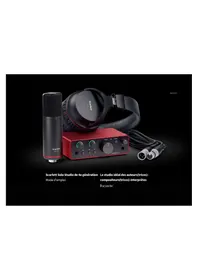 FOCUSRITE Scarlett Solo 4th Gen Studio Pack - Matériel audio