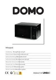 Notice DOMO DO22501G Micro-ondes