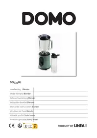 Notice DOMO DO734BL Blender