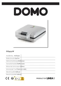 Notice DOMO DO9251W Wafelijzer