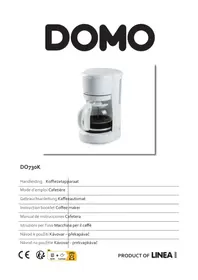 Notice DOMO DO730K Kávovar
