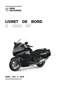 Notice BMW K 1600 GT (2023) Moto