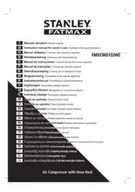 Notice STANLEY FMXCMD152WE Compressor