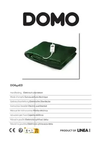 Notice DOMO DO640ED Cuscino riscaldante