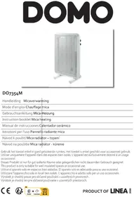 Notice DOMO DO7354M Verwarming