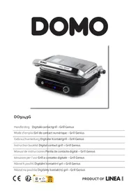 Notice DOMO DO9249G Placa de parrilla