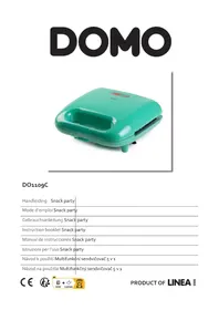 Notice DOMO DO1109C Tosti-ijzer