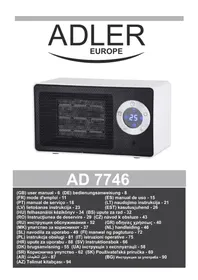 Notice ADLER AD 7746 Chauffage