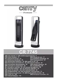 Notice CAMRY CR 7745 Încălzire