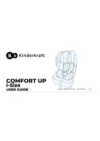 Notice Kindercraft COMFORT UP I-SIZE Siège de voiture