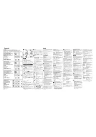 Notice PANASONIC DMW-GWC1 Objectif photo