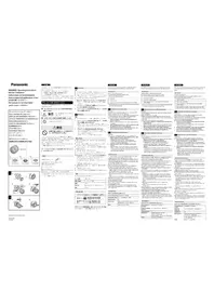 Notice PANASONIC DMW-GTC1 Objectif photo