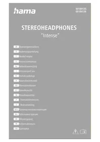 Notice HAMA INTENSE 184135 Casque Bluetooth