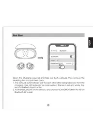 Notice SoundPEATS MINI PRO HS Ecouteur