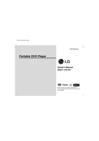 Notice LG LPA-837 Media player
