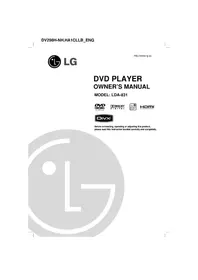 Notice LG LDA-831 Media player