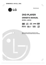 Notice LG LGD435 Media player