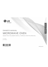 Notice LG MH7082A Micro-ondes