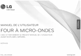 Notice LG MS1946SQ Micro-ondes