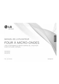 Notice LG MH6388FRW Micro-ondes